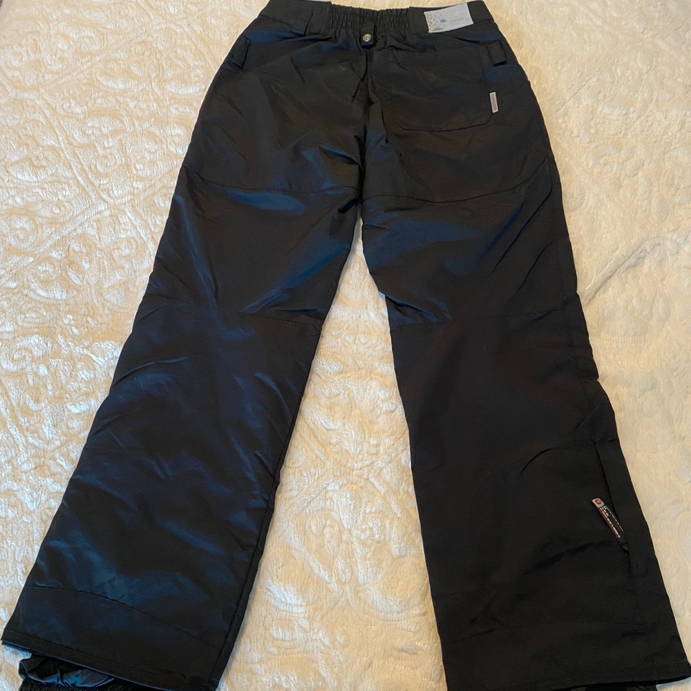 Columbia Convert Blk Snowboard Pants Sz M